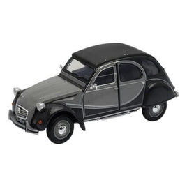 WE24009GB1 WELLY 1/24 シトロエン 2CV 6 チャールストン(グレー/ブラック)