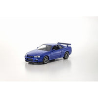 WE24108MB1 WELLY 1/24 ニッサン スカイライン GT-R(R34) (MTブルー)