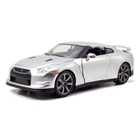 JADA97212 JADA TOYS 1/24 F&F ブライアン ニッサン スカイライン GT-R (R35) キャンディシルバー