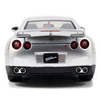 JADA97212 JADA TOYS 1/24 F&F ブライアン ニッサン スカイライン GT-R (R35) キャンディシルバー