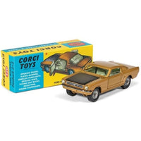 CGRT32001 CORGI 1/46 フォード マスタング ファストバック クーペ(ゴールド/ブラック)