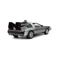 JADA32911 JADA TOYS 1/24 バック・トゥ・ザ・フューチャー パート I タイムマシーン (デロリアン) 点灯ギミック付