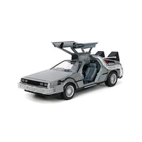 JADA32911 JADA TOYS 1/24 バック・トゥ・ザ・フューチャー パート I タイムマシーン (デロリアン) 点灯ギミック付