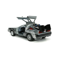 JADA32911 JADA TOYS 1/24 バック・トゥ・ザ・フューチャー パート I タイムマシーン (デロリアン) 点灯ギミック付
