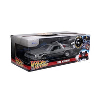 JADA32911 JADA TOYS 1/24 バック・トゥ・ザ・フューチャー パート I タイムマシーン (デロリアン) 点灯ギミック付