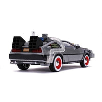 JADA32166 JADA TOYS 1/24 バック・トゥ・ザ・フューチャー パート III タイムマシーン (デロリアン) 点灯ギミック付