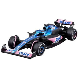 BUR38073O ブラゴ 1/43 BWT アルピーヌ F1 チーム A523  (2023) No.31 E.オコン ドライバーフィギア付