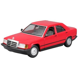 BUR21103R BURAGO 1/24 メルセデス ベンツ 190 E 1987 レッド