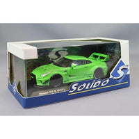 S4311207 SOLIDO 1/43 日産 GT-R R35 LB シルエット (グリーン)