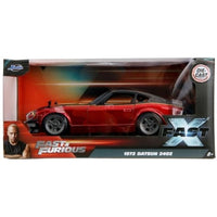 JADA34916 Jada Toys 1/24 F&F X 1972 ダットサン 240Z ダークレッド/ブラック/グラフィックス