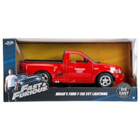 JADA99574 Jada Toys 1/24 F&F ブライアン フォード F-150 SVT ライトニング レッド