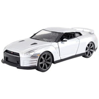 JADA97383 Jada Toys 1/32 F&F ブライアン ニッサン スカイライン GT-R (R35) シルバー