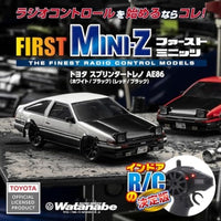 66612 ファースミニッツ トヨタ スプリンタートレノ AE86 (ホワイト/ブラック)