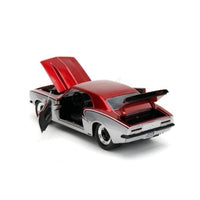 JADA34719 Jada Toys 1/24 1967 シェビー カマロ シルバー/レッドメタリック
