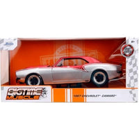 JADA34719 Jada Toys 1/24 1967 シェビー カマロ シルバー/レッドメタリック