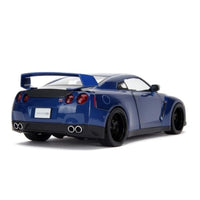 JADA31142 Jada Toys 1/18 F&F 7 2009 ニッサン GT-R R35 ブルー/ブラック(ブライアン)              ブライアン フィギュア付/ライ