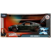 JADA34791 Jada Toys 1/24 F&F X 2023 ニッサン Z ダークグリーン