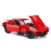 JADA98298 Jada Toys 1/24 F&F8  シェビー コルベット レッド (レティ)