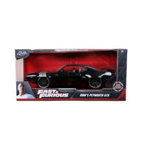 JADA98292 Jada Toys 1/24 F&F 8 プリムス GTX ブラック (ドミニク)