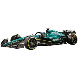BUR38091A BURAGO 1/43 アストン マーティン アラムコ コグニザント F1 チーム AMR23 2023 No.14 F.アロンソ ドライバー付