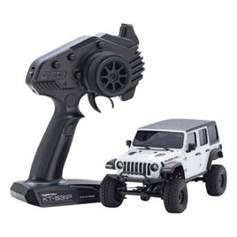 32536W ミニッツ4×4 レディセット ジープ ラングラー アンリミテッド ルビコン ブライトホワイト
