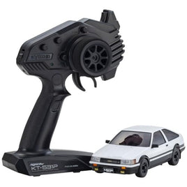 32641WBK ミニッツAWD トヨタ カローラレビン AE86 ホワイト/ブラック