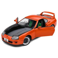 S1807605 SOLIDO1/18 トヨタ スープラ Mk.4 (A80) ストリートファイター 1993 (オレンジ)