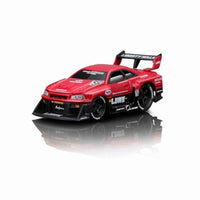 MS15566RBK Maisto 1/64 MM Liberty Walk 1999 ニッサン スカイライン GT-R R34 レッド/ブラック
