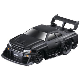 MS15588BK Maisto 1/64 MM Liberty Walk 1999 ニッサン スカイライン GT-R R34 ブラック