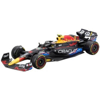 BUR38083PUS BURAGO 1/43 オラクル レッドブル レーシング RB19(2023) No.11 S.ペレス アメリカGP(オースティン)カラー ドライバー付 クリアケ
