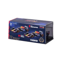 BUR38083PUS BURAGO 1/43 オラクル レッドブル レーシング RB19(2023) No.11 S.ペレス アメリカGP(オースティン)カラー ドライバー付 クリアケ