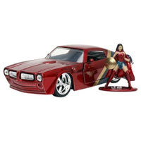 JADA33089 Jada Toys 1/32 1972 ポンティアック ファイヤーバード ワンダーウーマン フィギュア付