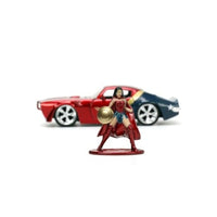 JADA33089 Jada Toys 1/32 1972 ポンティアック ファイヤーバード ワンダーウーマン フィギュア付