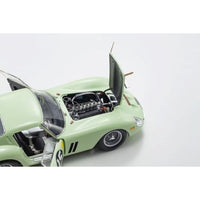 KS08438C 京商オリジナル 1/18 フェラーリ 250GTO 1962 グッドウッド #15 (ライトグリーン)