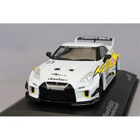 S4311208 SOLIDO 1/43 日産 GT-R R35 LB シルエット (ホワイト/イエロー)