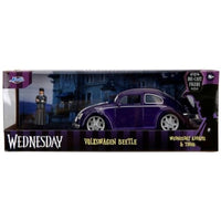 JADA35131 Jada Toys 1/24 1959 VW ビートル ウェンズデー&ハンド フィギュア付 (アダムス・ファミリー)