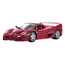 18-26010R1 BURAGO 1/24 F50 クローズドトップ(レッド) レース&プレイシリーズ