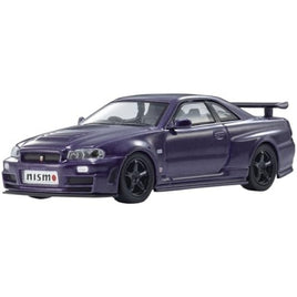 K07130LP 京商オリジナル 1/64 [MOTN] ニスモ R34 GT-R Z-tune LED搭載 (パープル)