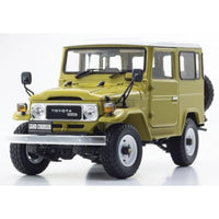 KS08971Y 京商オリジナル 1/18 トヨタ ランドクルーザー 40 バン (イエロー)