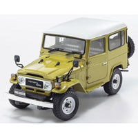KS08971Y 京商オリジナル 1/18 トヨタ ランドクルーザー 40 バン (イエロー)
