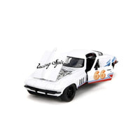 JADA35205 Jada Toys 1/24 1966 シェビー コルベット #66 ホワイト