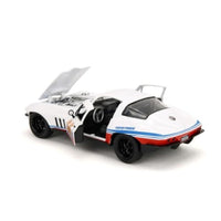 JADA35205 Jada Toys 1/24 1966 シェビー コルベット #66 ホワイト