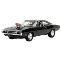 JADA33721 JADA TOYS 1/24 F&F 1970 ダッジ チャージャー R/T ブラック (トゥルースペック)