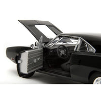 JADA33721 JADA TOYS 1/24 F&F 1970 ダッジ チャージャー R/T ブラック (トゥルースペック)