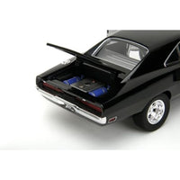 JADA33721 JADA TOYS 1/24 F&F 1970 ダッジ チャージャー R/T ブラック (トゥルースペック)