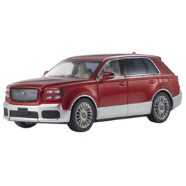 KS03926RS 京商オリジナル 1/43 トヨタ センチュリー (紅蓮)(レッド/シルバー) 内装:フロマージュ