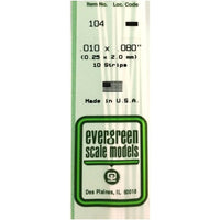 80EG104 プラボウ 平棒 厚さ 0.25mm x 幅 2.0mm x 長さ 350mm