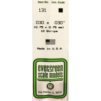80EG131 プラボウ 平棒 厚さ 0.75mm x 幅 0.75mm x 長さ 350mm