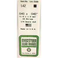 80EG142 プラボウ 平棒 厚さ 1.0mm x 幅 1.0mm x 長さ 350mm