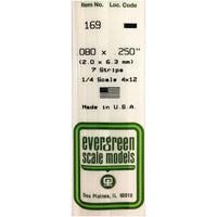 80EG169 プラボウ 平棒 厚さ 2.0mm x 幅 6.3mm x 長さ 350mm